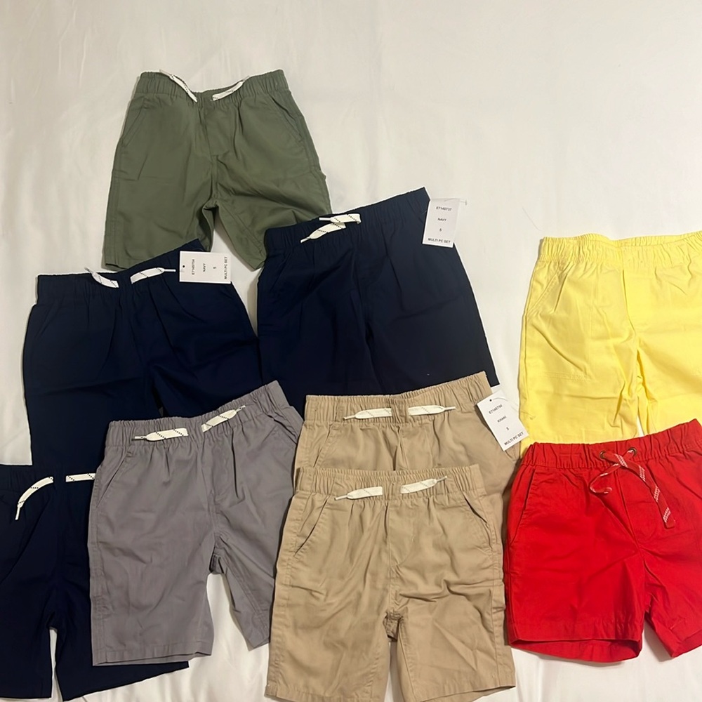 Eddie Bauer Boys 4T/5T shorts - NWT - 9pcs